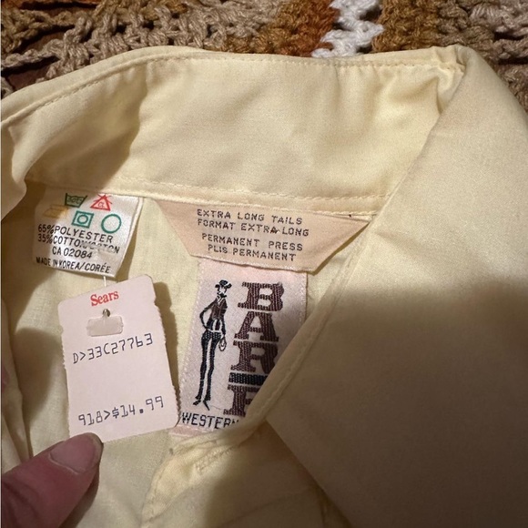 Deadstock 70’s western pearlsnap - Picture 4 of 4